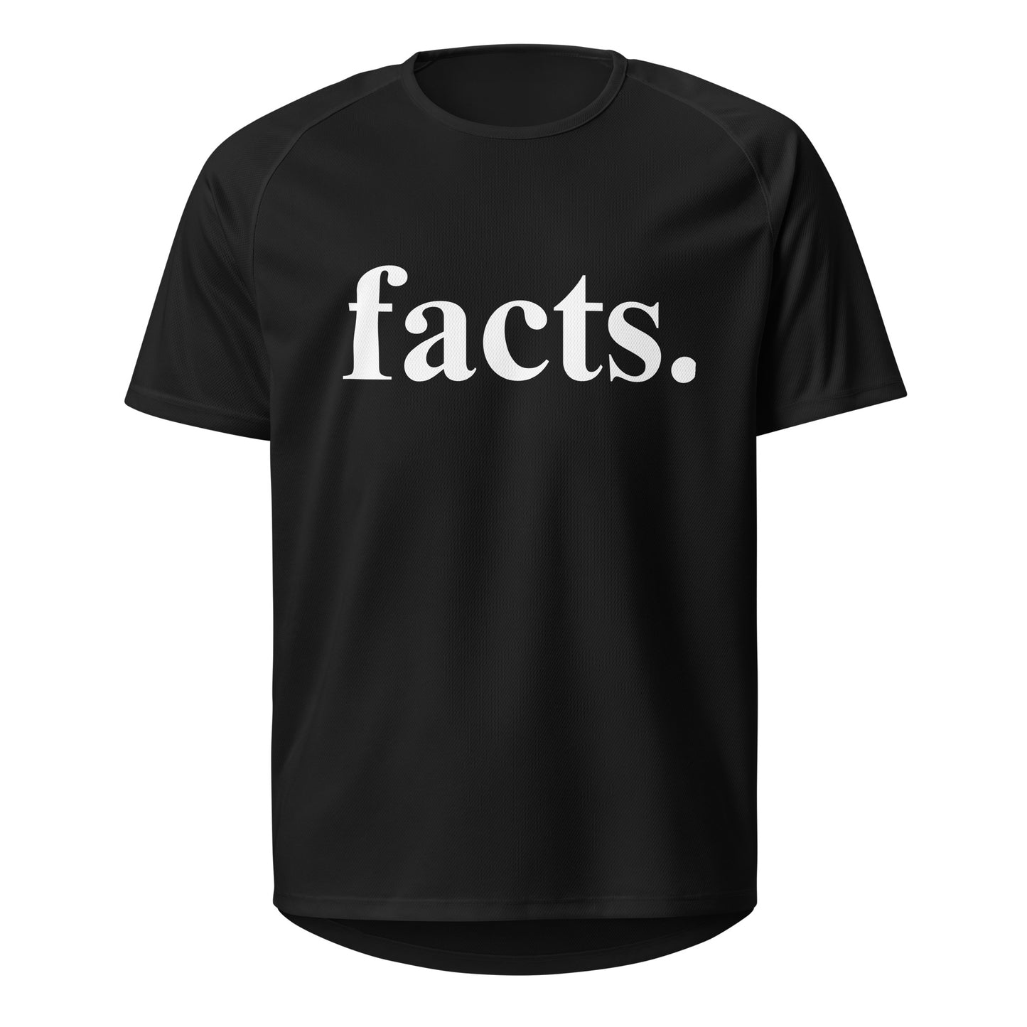 "facts." Unisex sports jersey