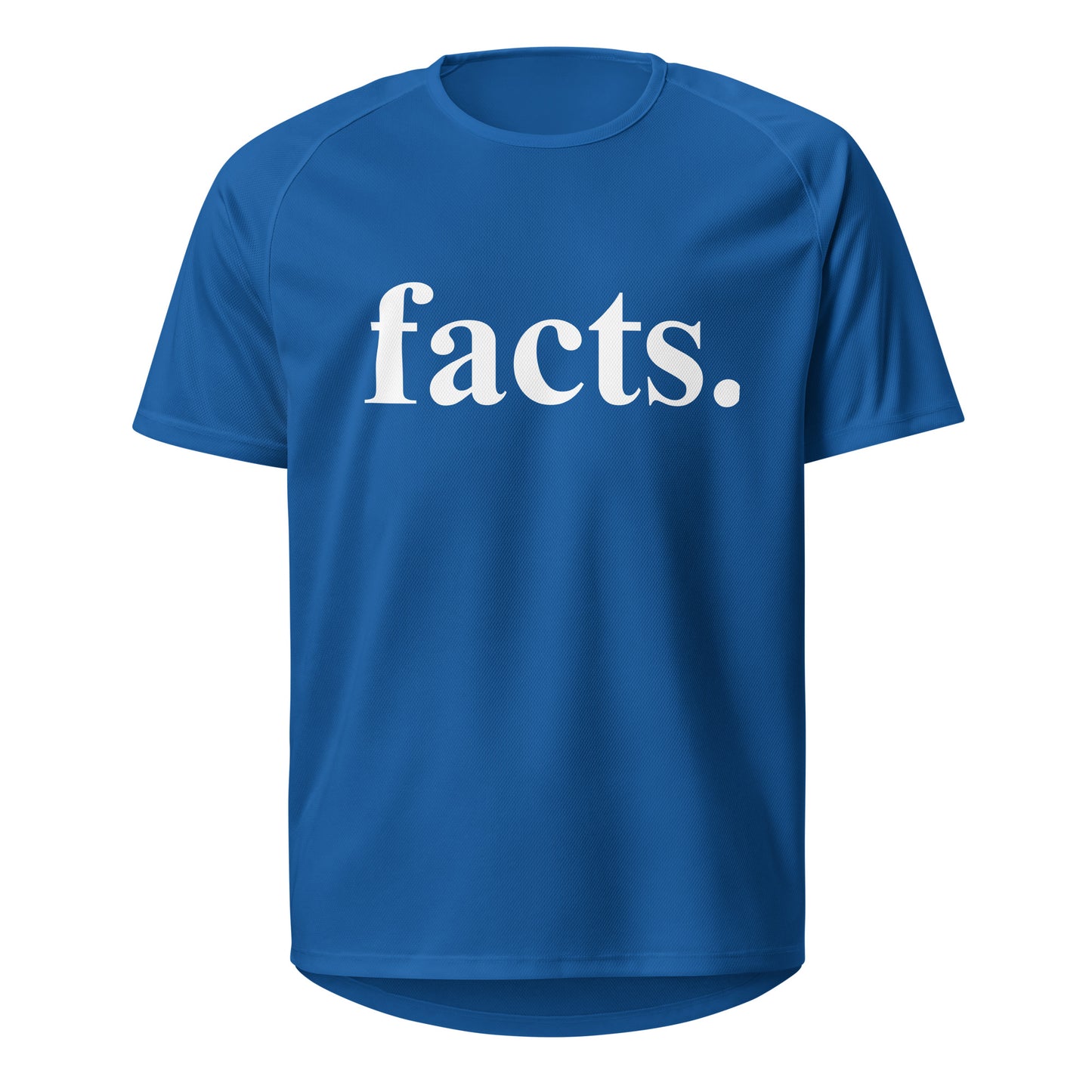 "facts." Unisex sports jersey